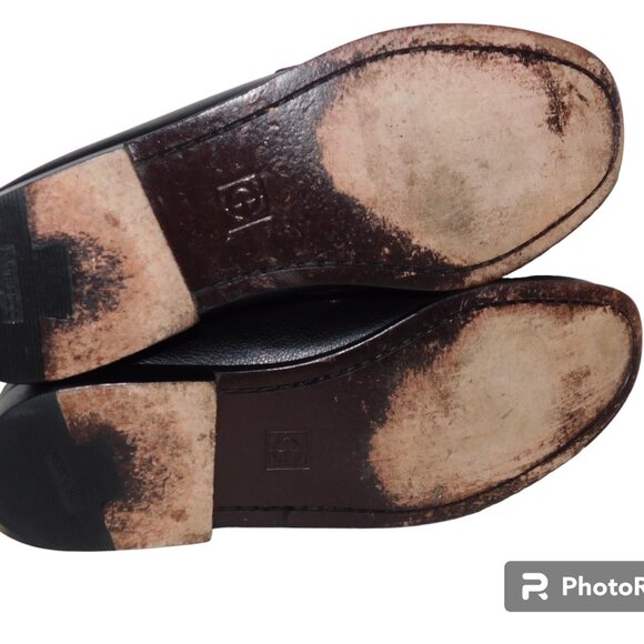 Cole Haan Slip On Leather Loafers With Tassels Size 9 main image 3